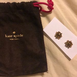 Kate spade bow earrings
